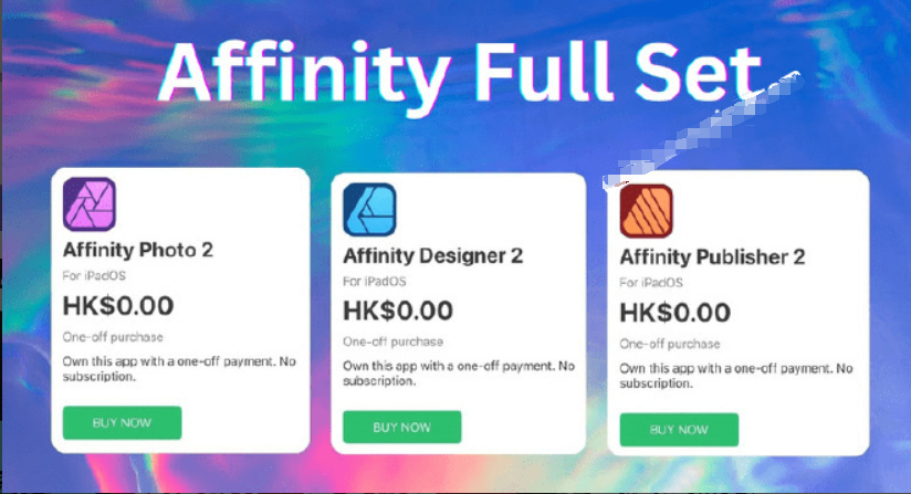 图片[3]-公开叫板Adobe系列软件，Affinity最新版完全免费使用了！整合3大设计工具，附带免登录补丁，打开即用-木木资源社区