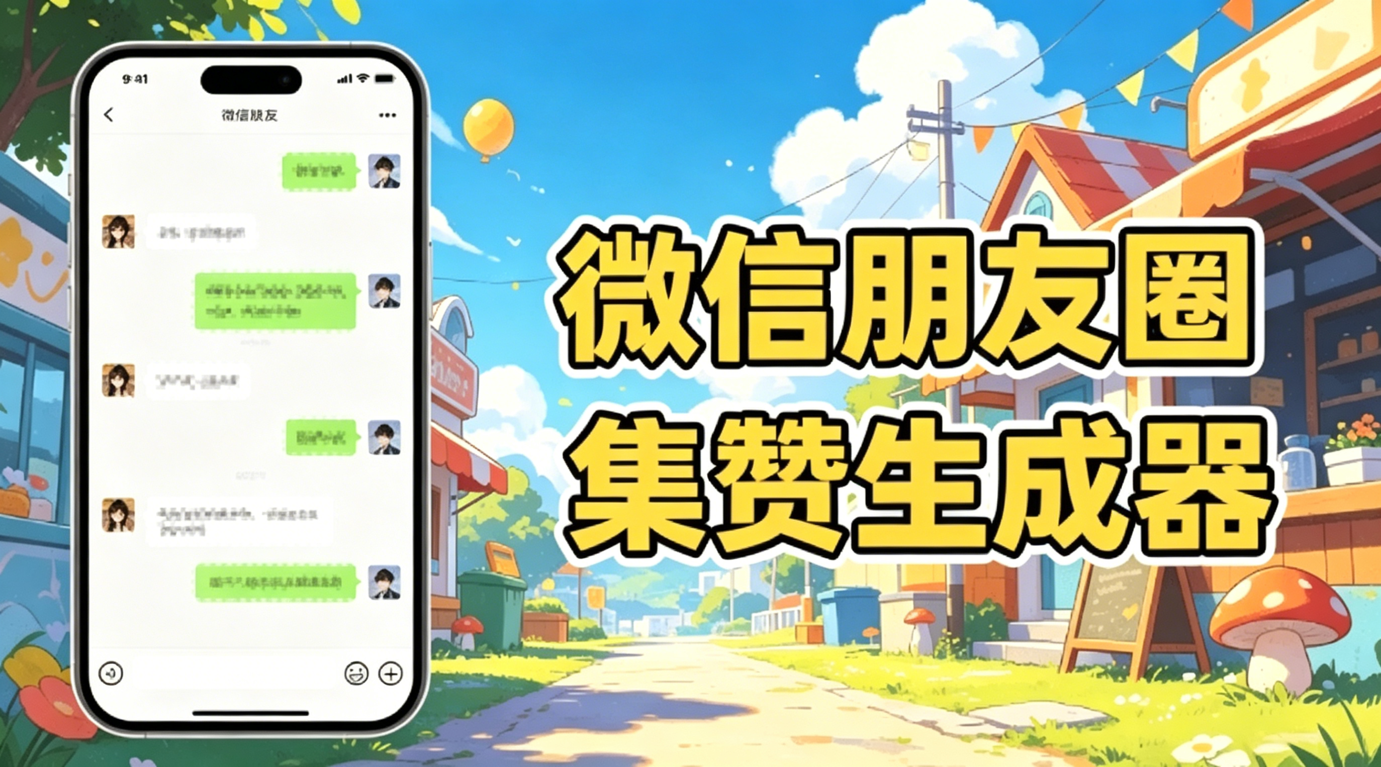 Ourboy微信朋友圈集赞生成器，免费无广告，一键生成集赞截图-木木资源社区